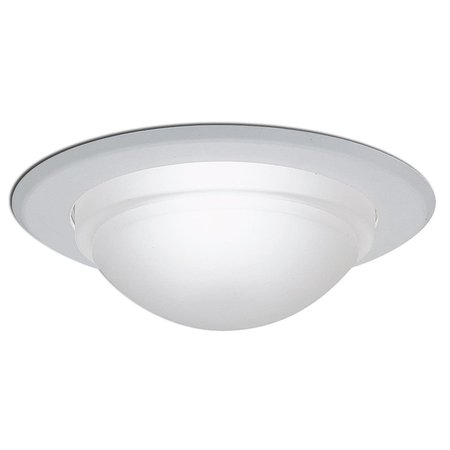 NORA LIGHTING Nora Lighting NT-5050W 5 in.;SHWR TRIM;FR DOME;REF.;W RI NT-5050W